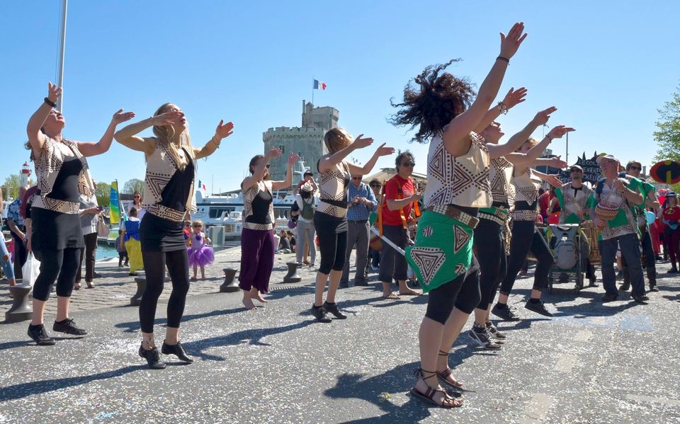 Danse sur le port de La Rochelle